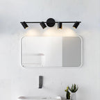 Modern Brass Double Cylinder Adjustable Wall Spotlight
