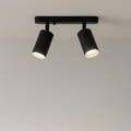 Modern Adjustable Two-Head LED Ceiling Spotlight – Directional Track Lighting Fixture