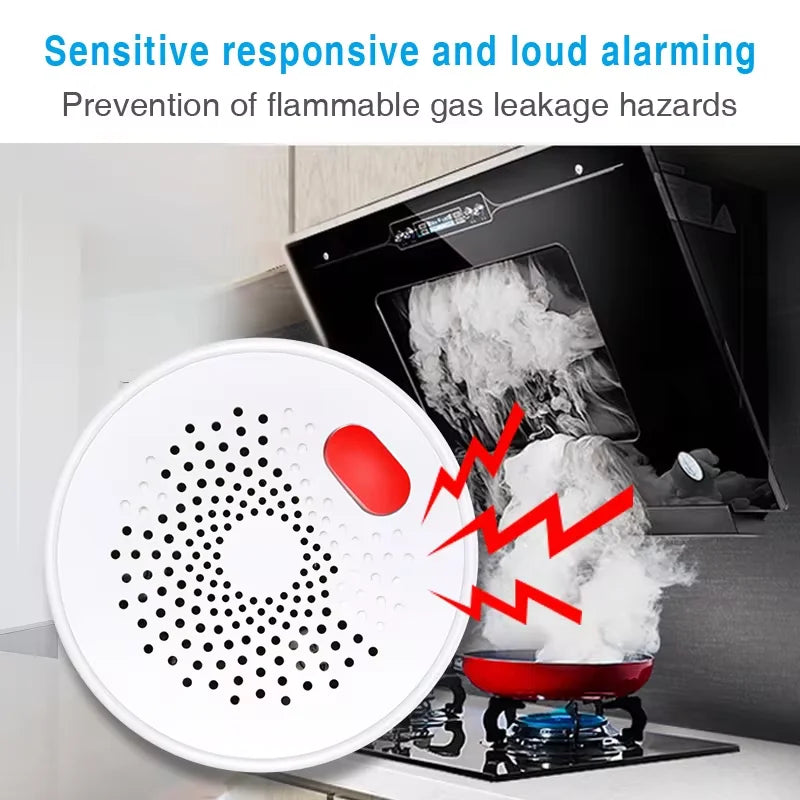 Tuya Zigbee Smart Gas Detector Alexa Google Home Compatible
