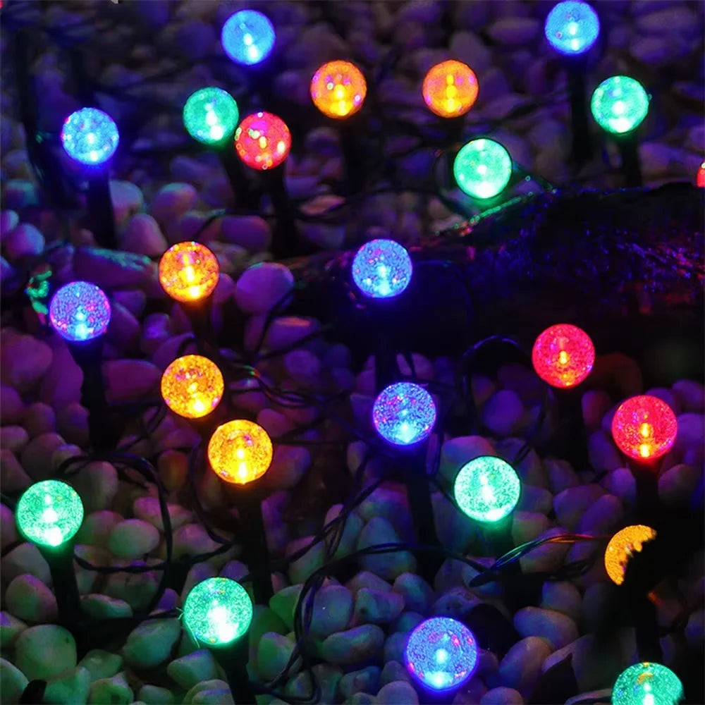 Solar Bubble Pathway Lights Outdoor Waterproof LED Garden Lawn Courtyard Landscape