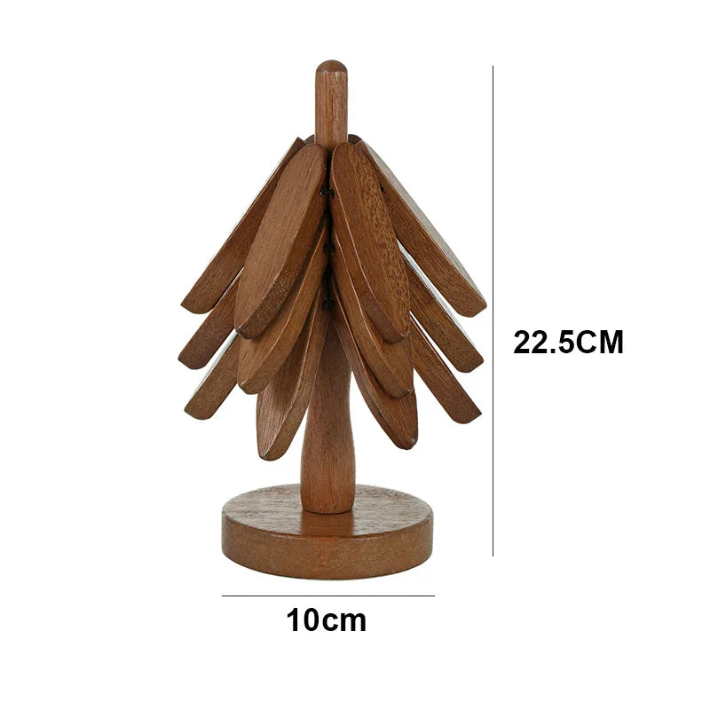 Pine Tree Garden Figurine Outdoor Miniature Decorative Lawn Ornament