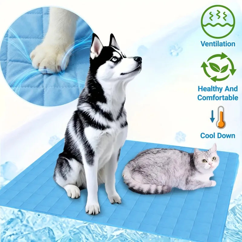 Ice Cool Dog Cooling Mat Extra Large Summer Pet Bed