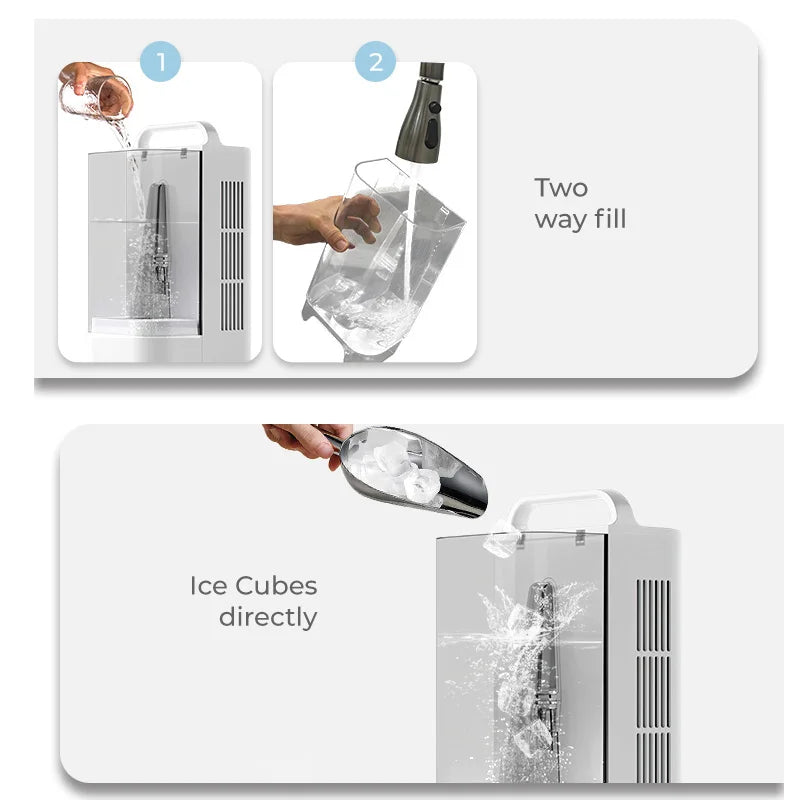 1700ml 3-in-1 Mini Portable Air Cooler Touch Control 120 Degree
