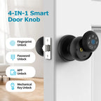 Smart Door Lock Fingerprint App Passcode Touchscreen Keypad