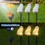 Solar Owl Garden Light LED Outdoor IP44 Resin Lawn Patio Farm Pond Landscape Decor