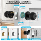 Smart Door Lock Fingerprint App Passcode Touchscreen Keypad