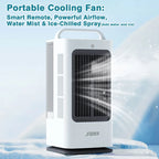 1700ml 3-in-1 Mini Portable Air Cooler Touch Control 120 Degree