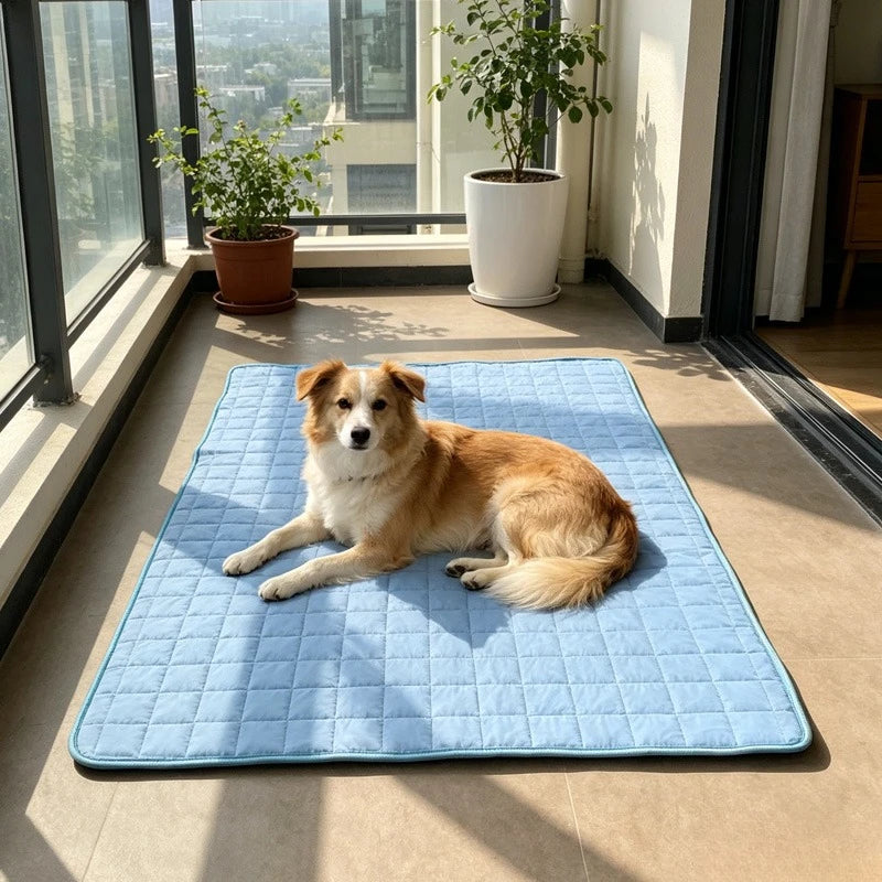 Ice Cool Dog Cooling Mat Extra Large Summer Pet Bed