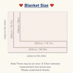 Floral Quilted Throw Blanket Soft Plush All Season