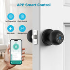 Smart Door Lock Fingerprint App Passcode Touchscreen Keypad
