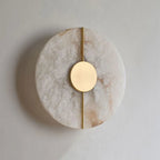 Modern Nordic Marble Round Wall Sconce LED 1-Light