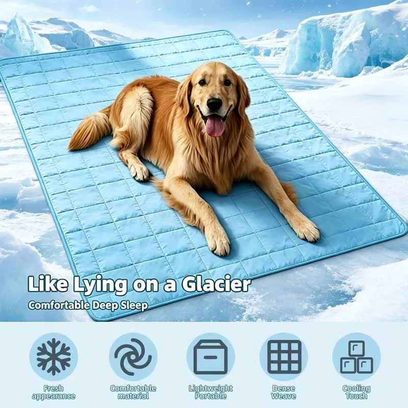 Ice Cool Dog Cooling Mat Extra Large Summer Pet Bed