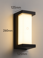 Outdoor Motion Sensor Wall Lamp – Energy-Efficient LED Exterior Wall Light for Gardens and Entrances