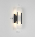 Nordic Alabaster Marble Wall Sconce LED 1-Light