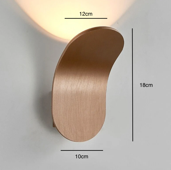 Scandinavian Wall Lamp – Elegant Indoor Wall Light for Modern Home Decor, Compact Design with Durable Iron Construction