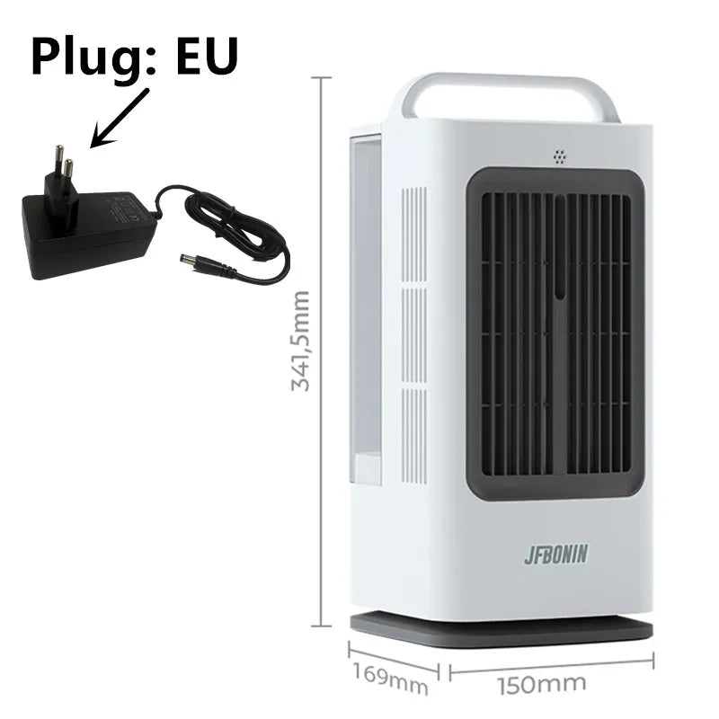 1700ml 3-in-1 Mini Portable Air Cooler Touch Control 120 Degree