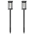 Solar Path Lights Outdoor IP65 Waterproof LED Landscape Lighting for Driveway Lawn
