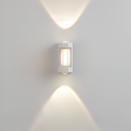 Nordic Minimalist Acrylic Rectangular Outdoor Wall Light LED Up-Down