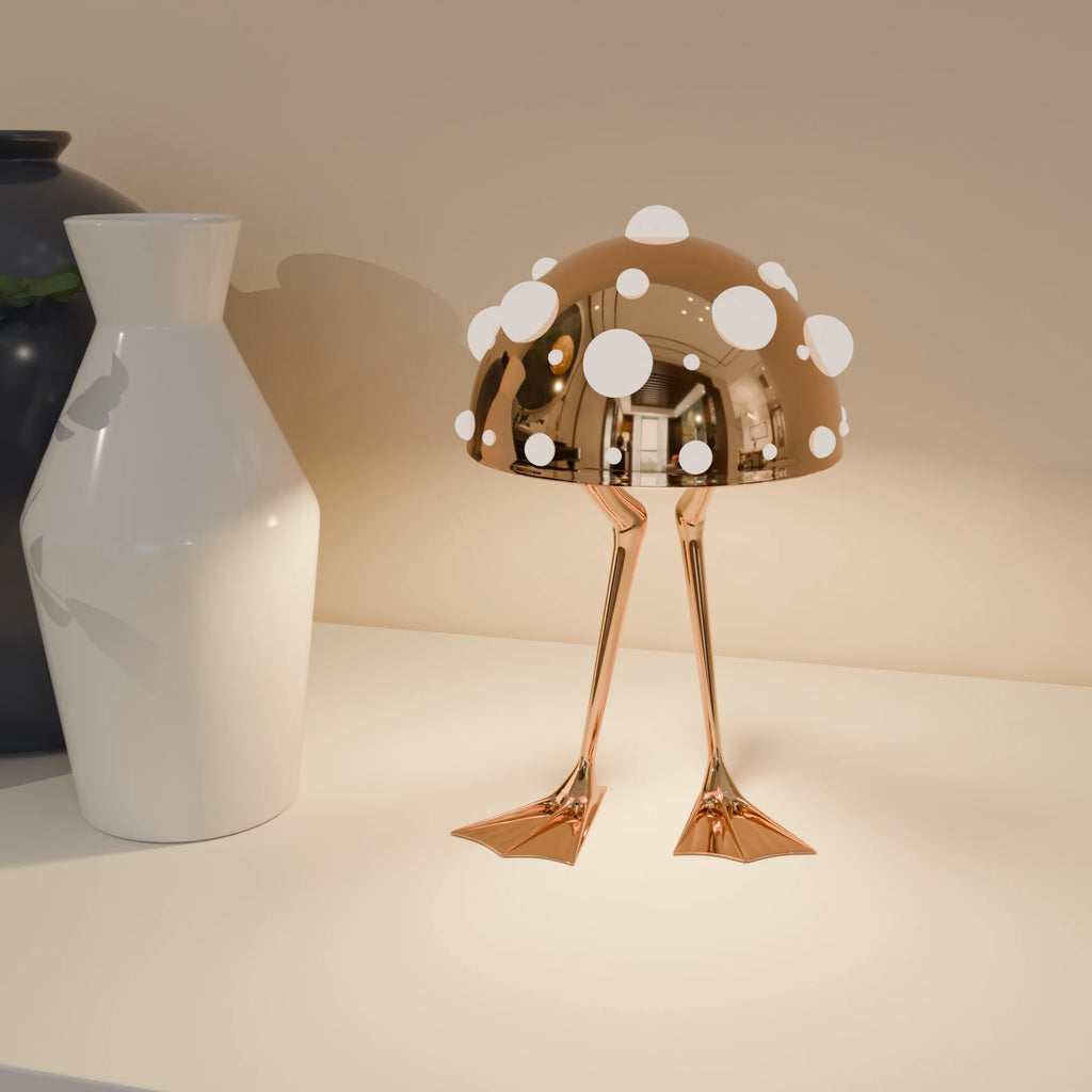 Waddle Decorative Table Lamp Unique Design Indoor Home Accent Light