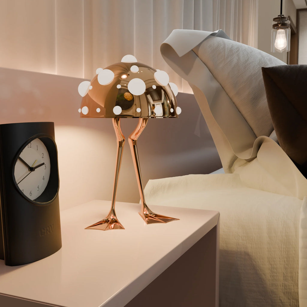 Waddle Decorative Table Lamp Unique Design Indoor Home Accent Light