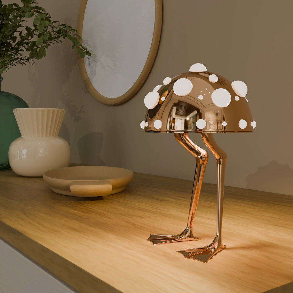 Waddle Decorative Table Lamp Unique Design Indoor Home Accent Light