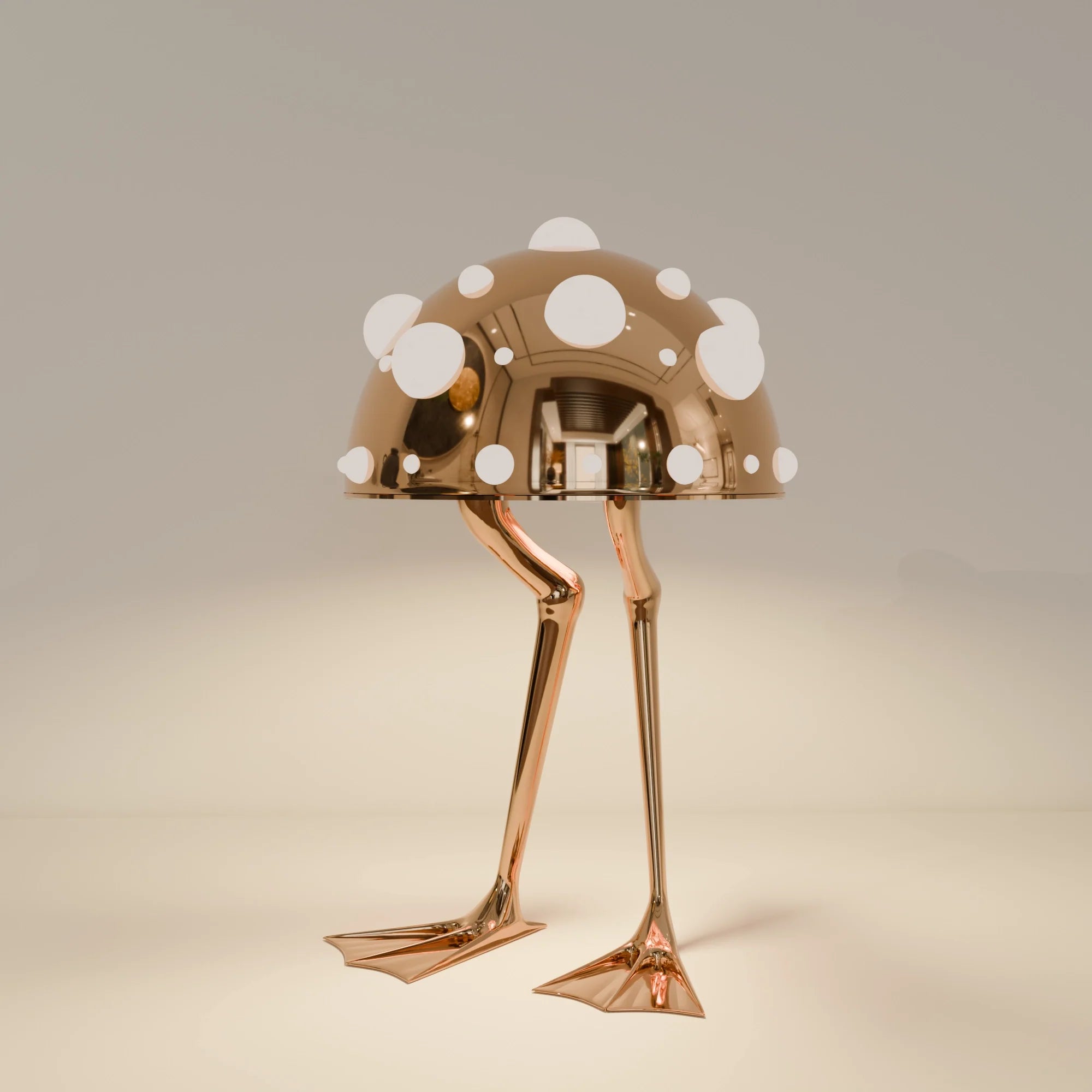Waddle Decorative Table Lamp Unique Design Indoor Home Accent Light