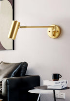 Modern Adjustable Swing Arm LED Wall Sconce 1-Light