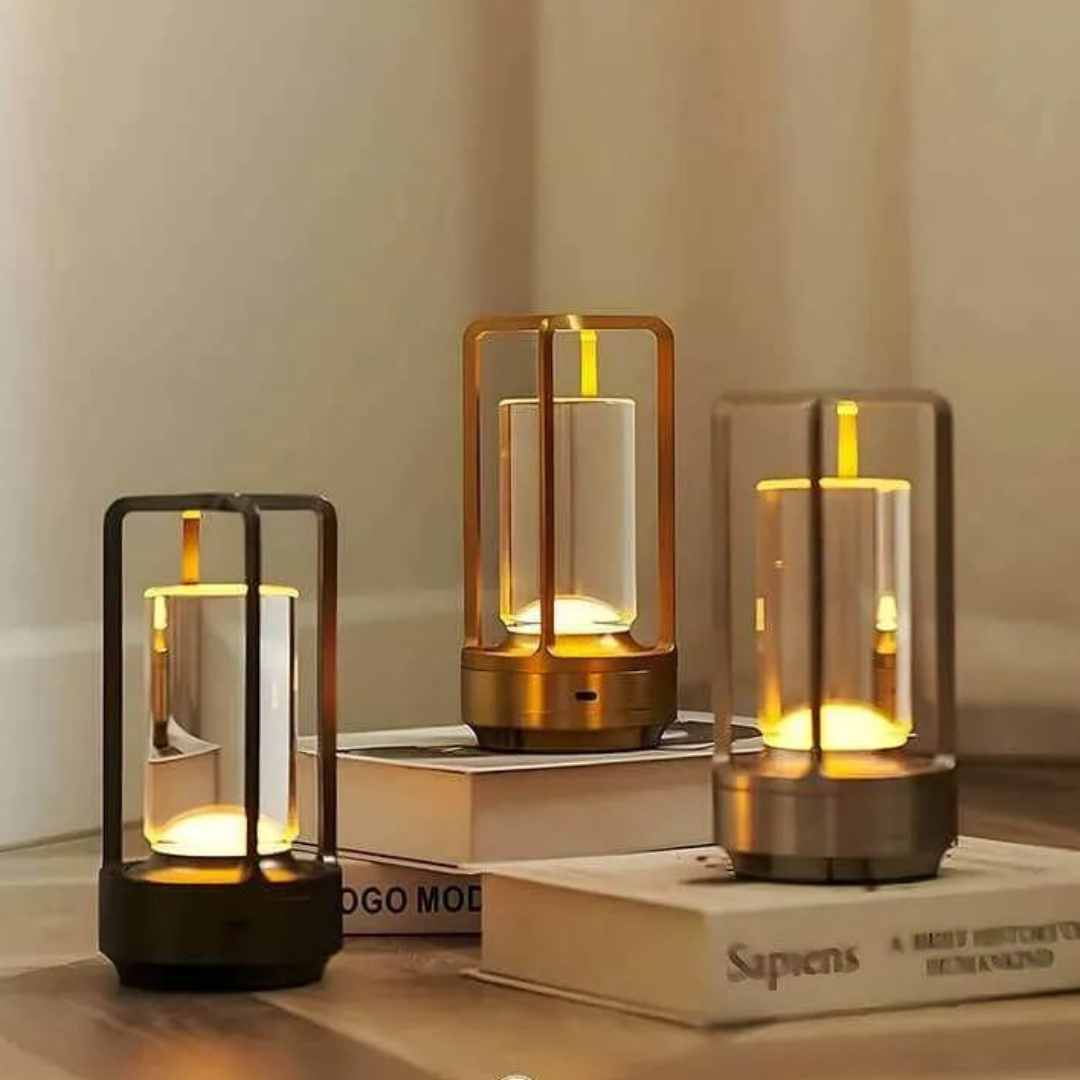 Cordless Table Lamp Rechargeable – Portable LED Lantern for Bedroom & Living Room