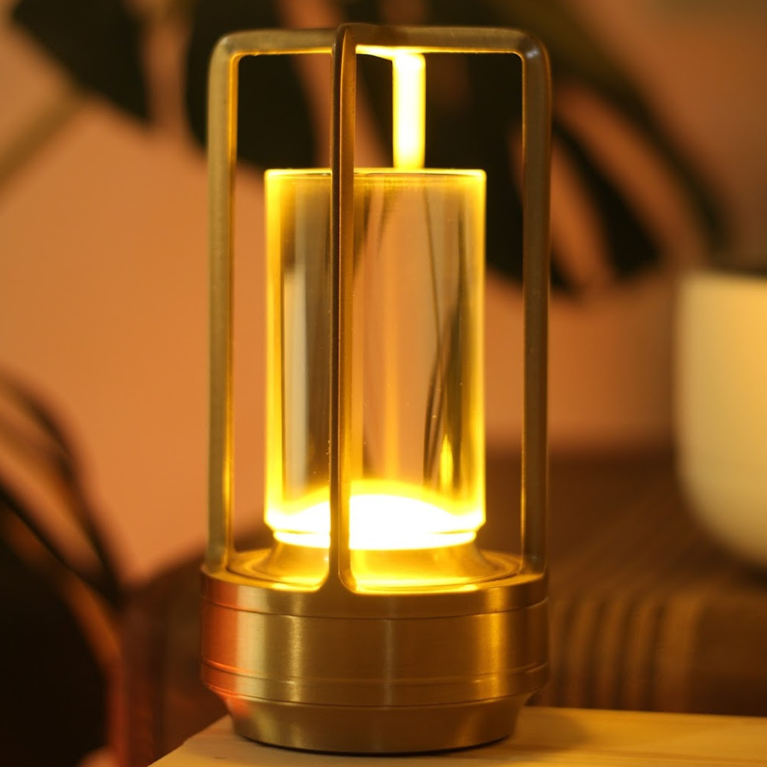 Cordless Table Lamp Rechargeable – Portable LED Lantern for Bedroom & Living Room