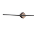 Dear Hazel Wall Mounted Towel Rack Acrylic Steel Modern Bathroom Bar Glenbrookhome