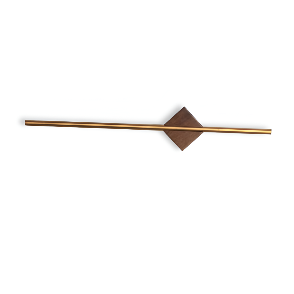 Dear Hazel Wall Mounted Towel Rack Acrylic Steel Modern Bathroom Bar Glenbrookhome