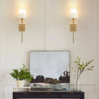 Modern Fabric Wall Sconce 1-Light