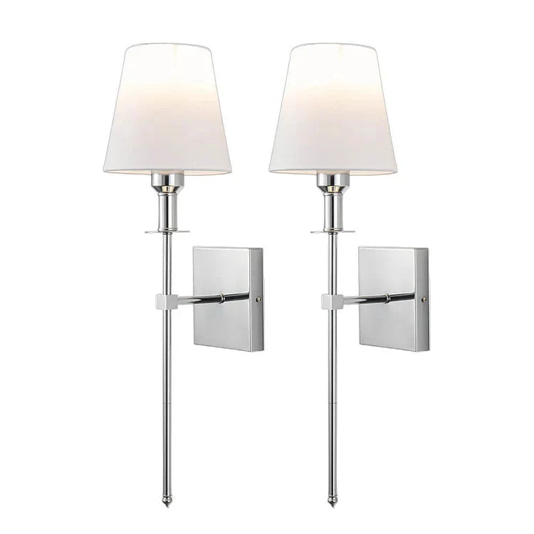 Modern Fabric Wall Sconce 1-Light