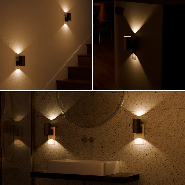 Plug-In Night Light – Dusk to Dawn Dimmable LED Nightlight for Hallway & Bedroom