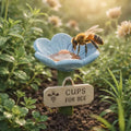 Bee Garden Figurine Outdoor Pollinator Decorative Lawn Ornament Decor