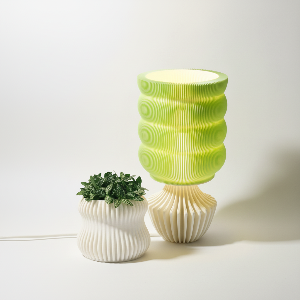 Glow and Grow Bundle Lamp and Planter Set Home Decor Gift Glenbrookhome