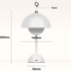 Modern Dome Wireless LED Table Lamp 1-Light