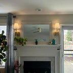 Modern Fabric Wall Sconce 1-Light