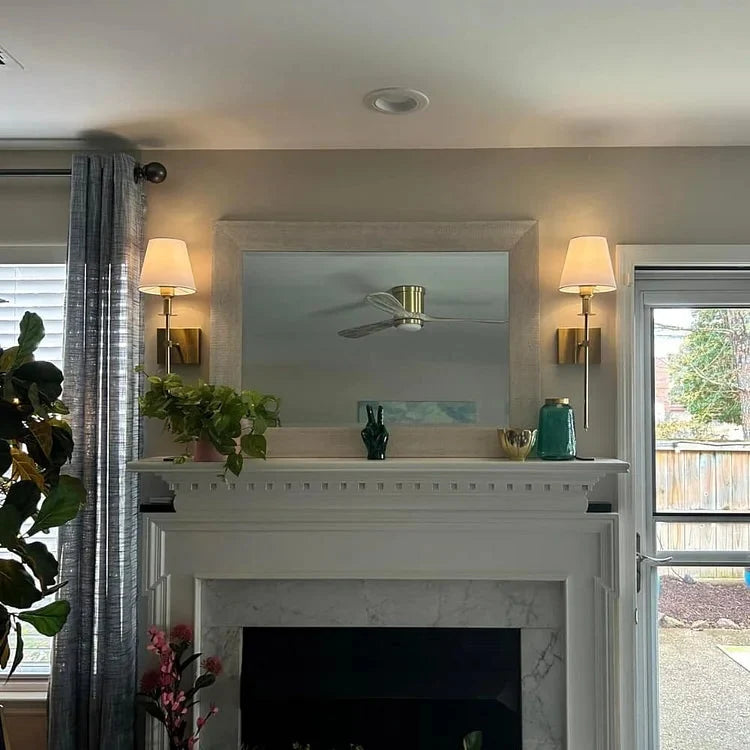 Modern Fabric Wall Sconce 1-Light