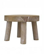 Wooden Display Milking Stool Rustic Home Decor Accent