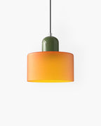 Modern Glass Cylinder Pendant 1-Light