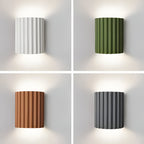 Nordic Resin Striped Wall Sconce LED 1-light