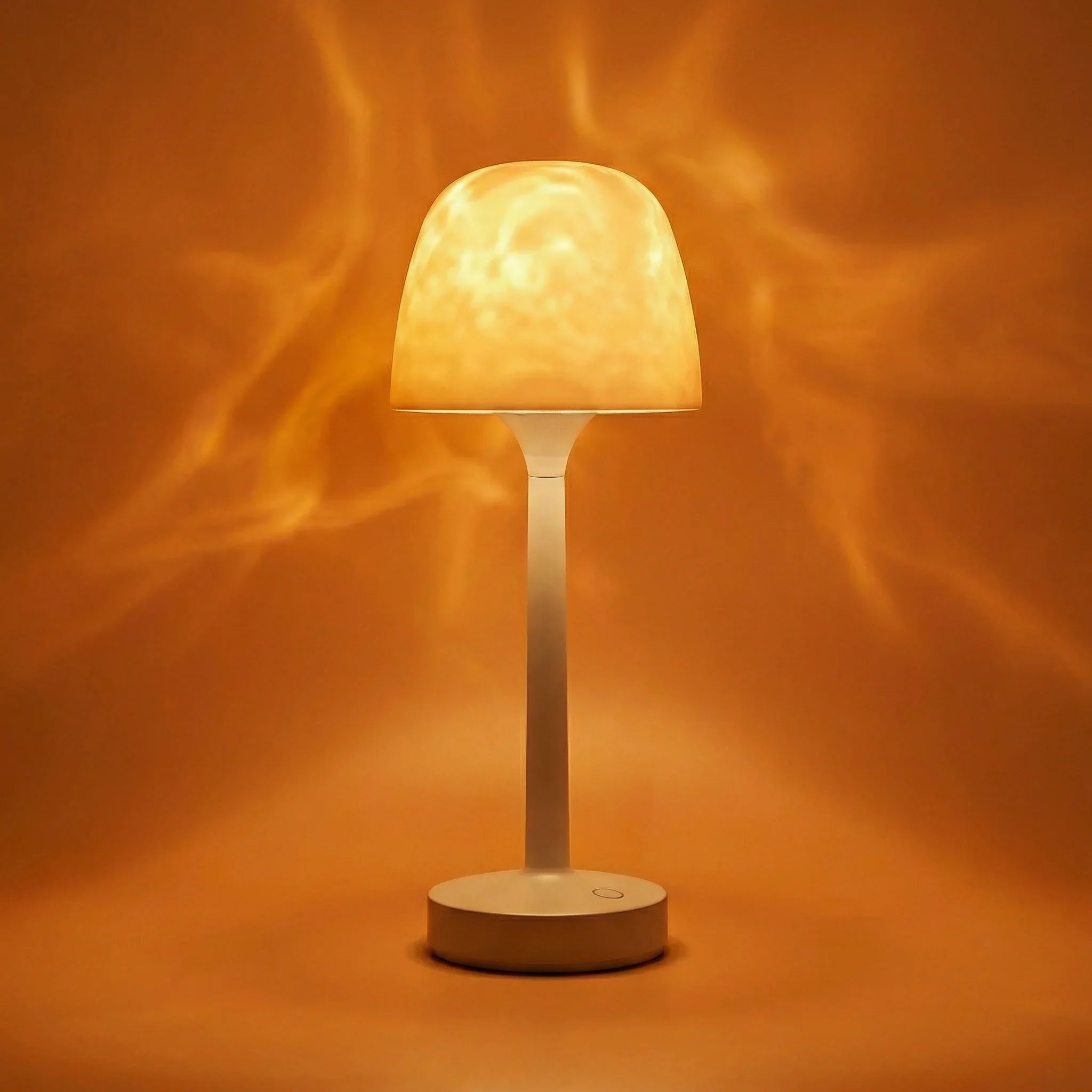 Wireless Aurora Projection Table Lamp Rechargeable Cordless LED Ambient Desk Light