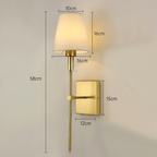Modern Fabric Wall Sconce 1-Light