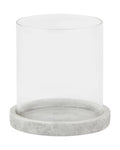 Athena Stone Natural Hurricane Candle Lantern Home Decor