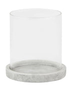 Athena Stone Natural Hurricane Candle Lantern Home Decor