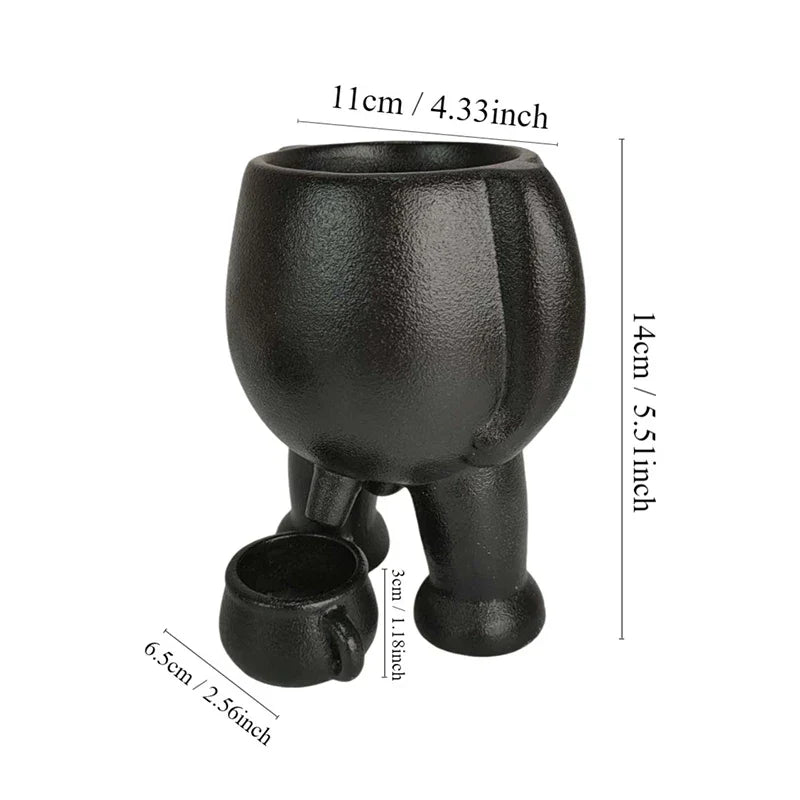Willy Character Garden Planter Pot Outdoor Decorative Figurine Decor