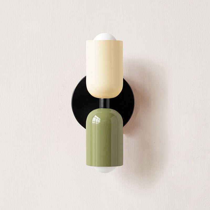 Modern Wall Sconce LED Colorful Light Fixture Decorative Indoor Living Room Bedroom