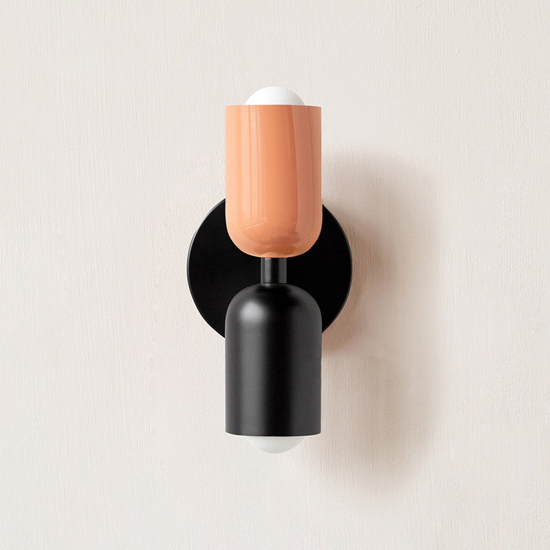 Modern Wall Sconce LED Colorful Light Fixture Decorative Indoor Living Room Bedroom