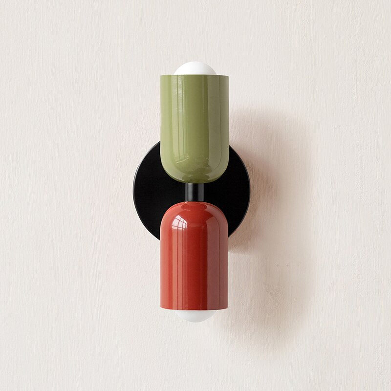 Modern Wall Sconce LED Colorful Light Fixture Decorative Indoor Living Room Bedroom